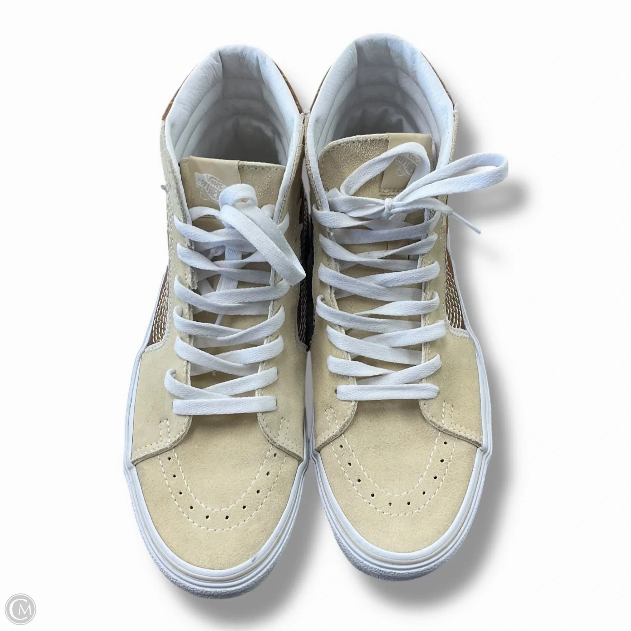 Shoes Sneakers By Vans In Brown & Cream, Size: 11 All   Purpose