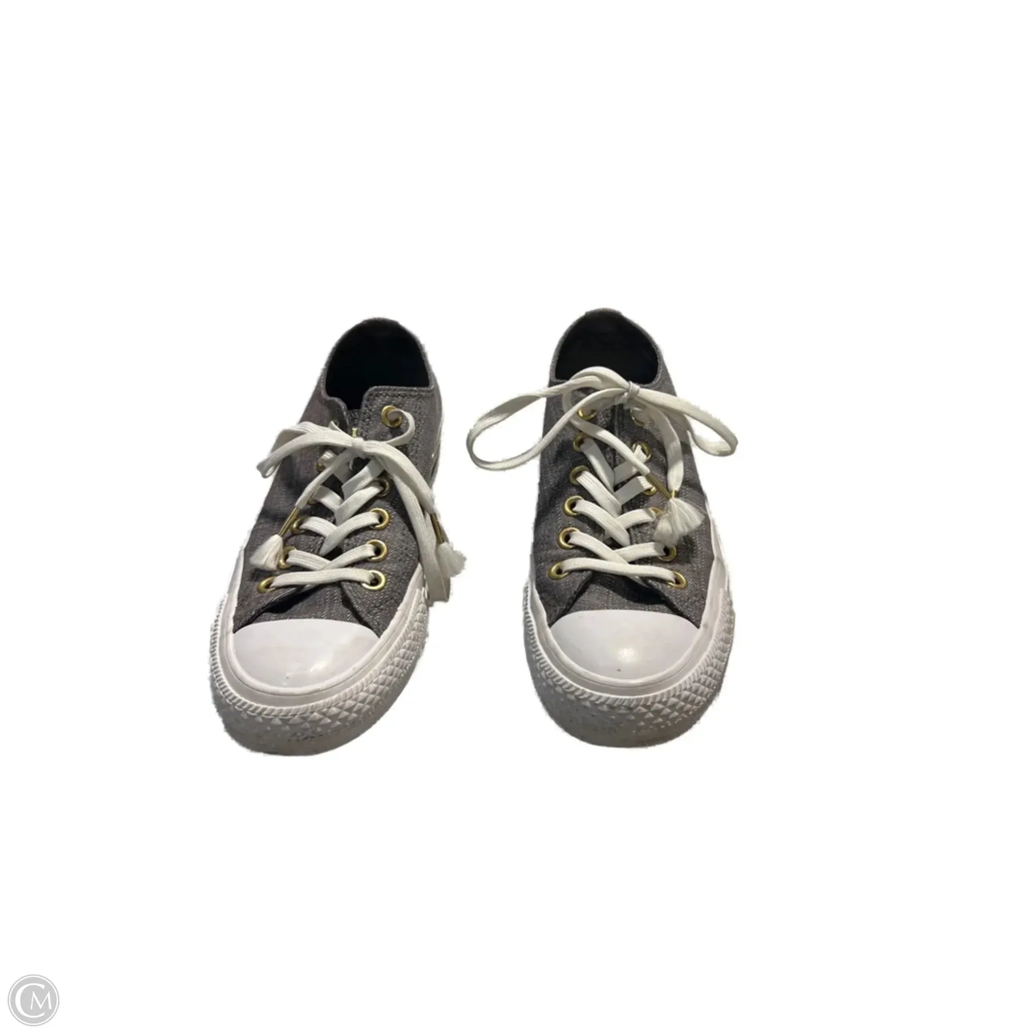 Shoes Sneakers By Converse In Grey & White, Size: 6.5 Breath Friendly