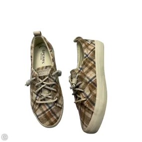 Daily Go-To Yoga Friendly Shoes Sneakers By Sperry In Tan, Size: 7.5