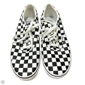 Move Easy Shoes Sneakers By Vans In Checkered Pattern, Size: 8.5