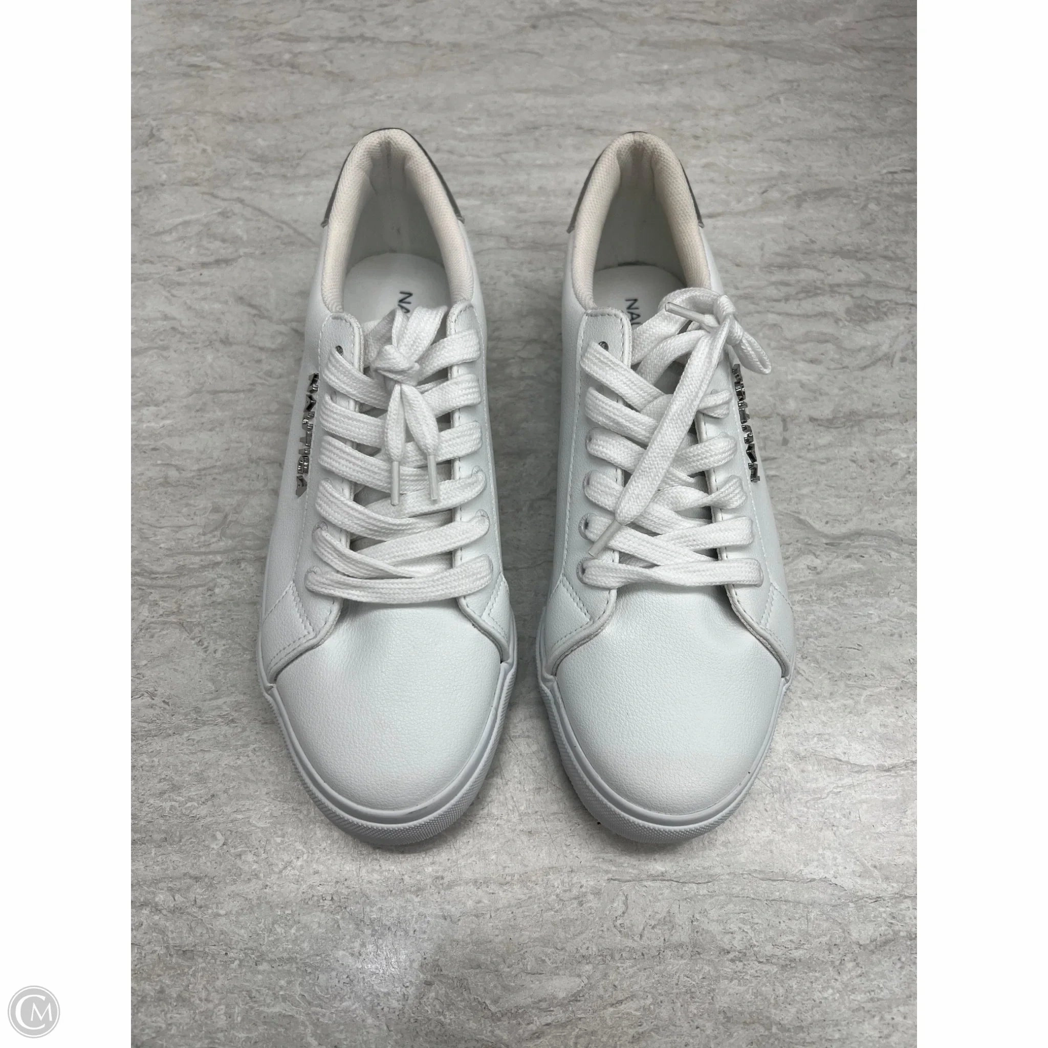 Shoes Sneakers By Nautica In White, Size: 9 Streamlined materials Molded Heel Cushion