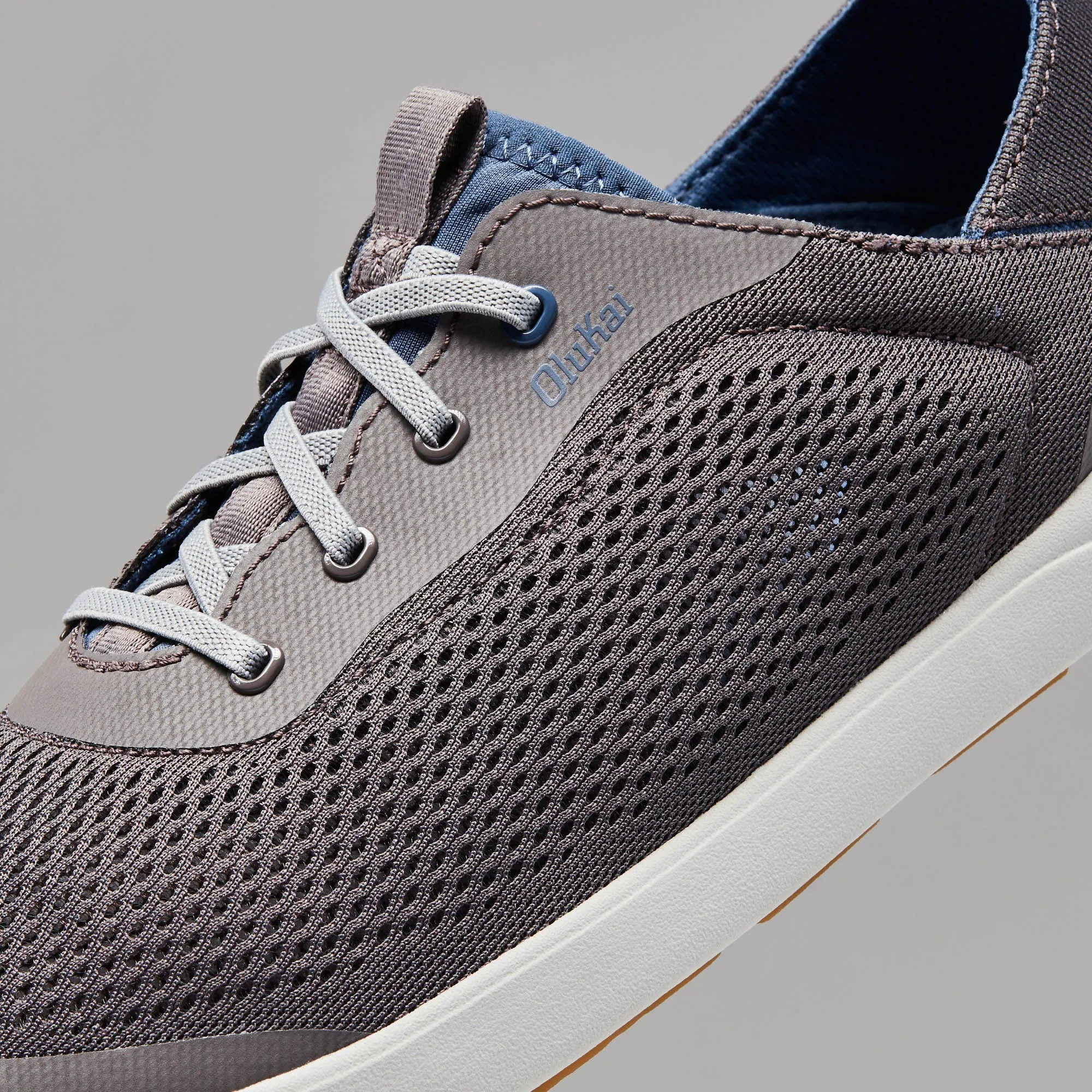 Comfort Tongue Padded Moku Pae - Pavement / Vintage Blue