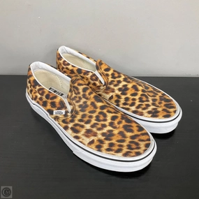 Shoes Sneakers By Vans In Leopard Print, Size: 7.5 orthopedic insole Comfortable Flex
