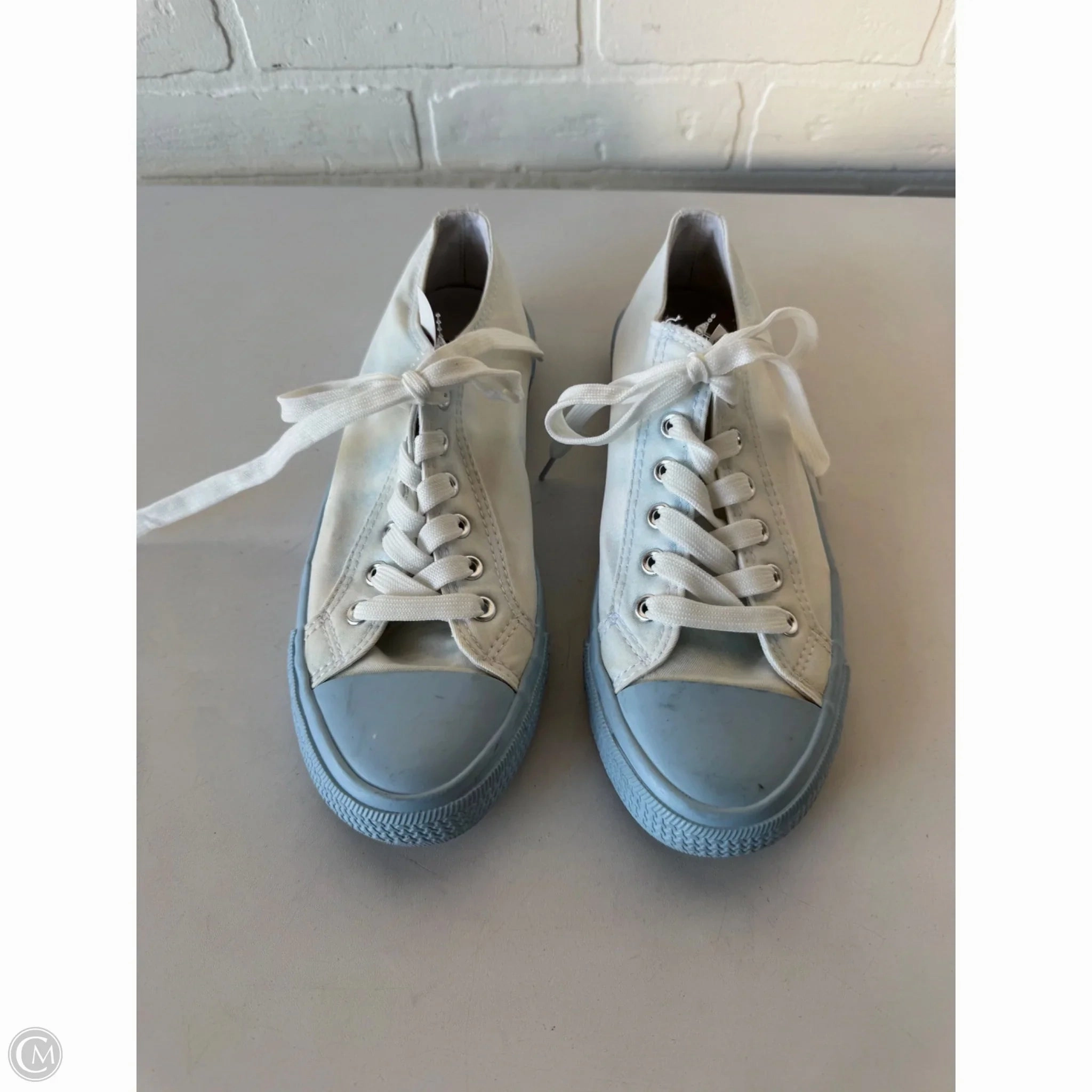 Shoes Sneakers By Bp In Blue & White, Size: 8.5 Durable piece Comfortable Heel