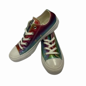 Comfortable Walk Shoes Sneakers By Converse In Multi, Size:6
