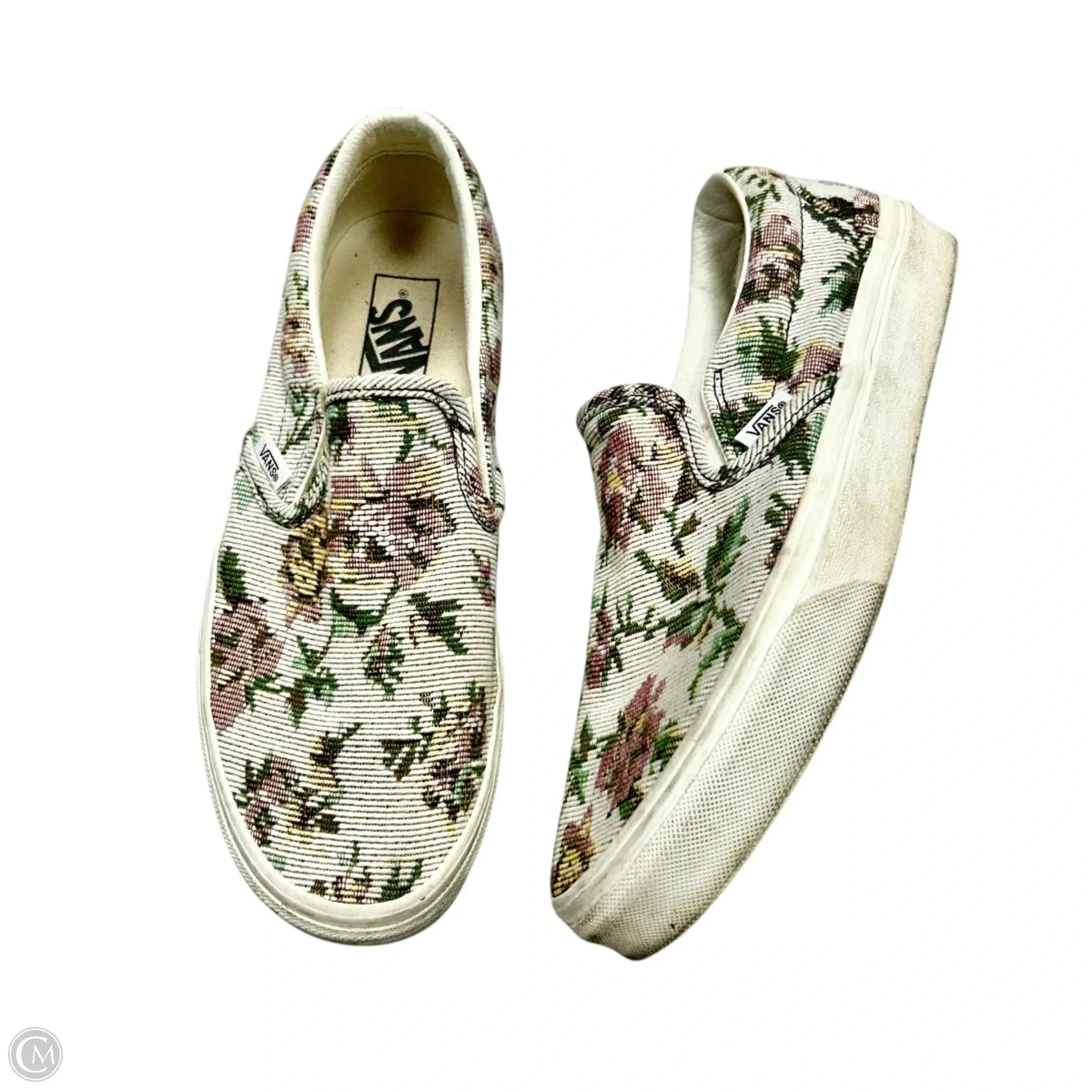 Shoes Sneakers By Vans In Cream, Size: 10 Daily Basics