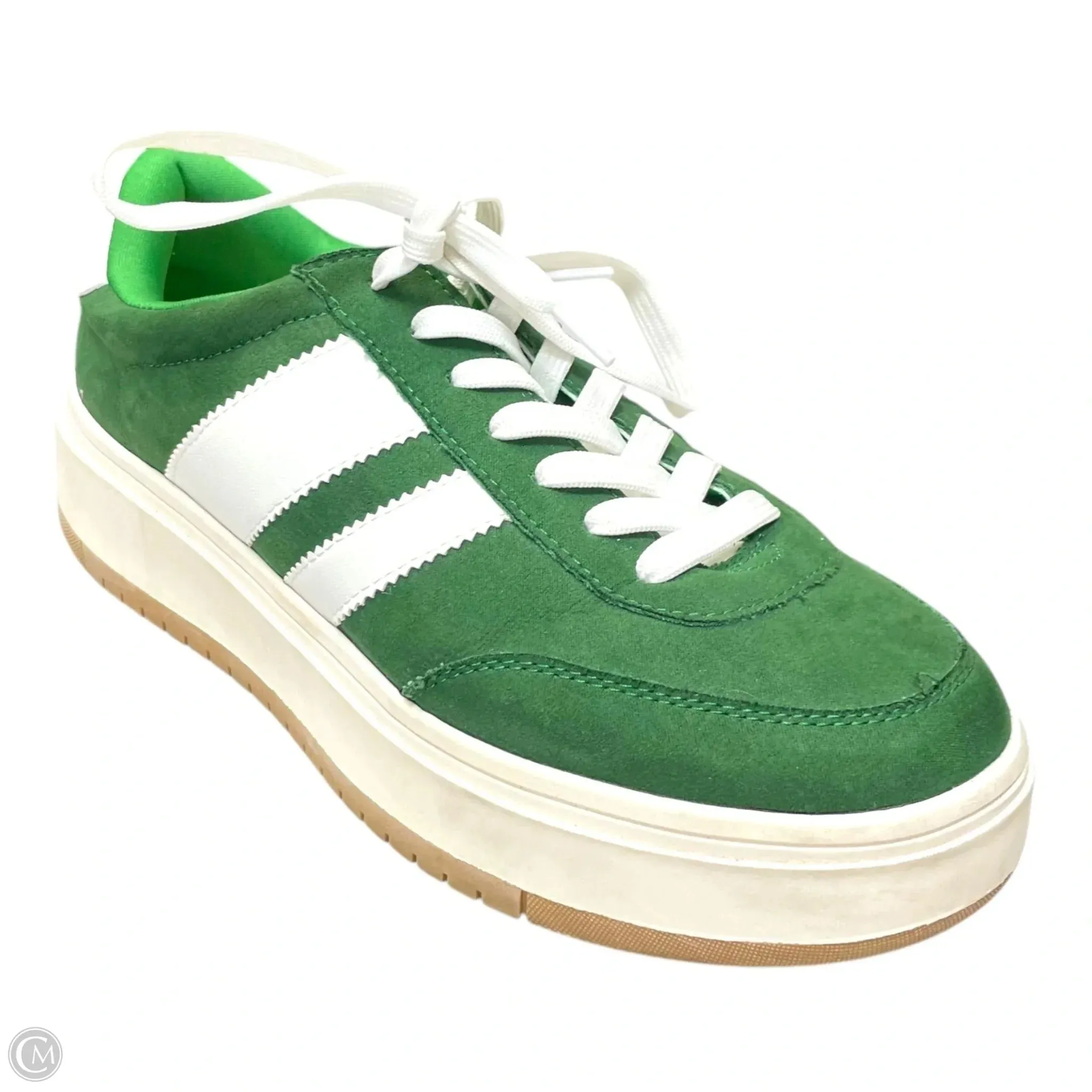Shoes Sneakers By Steve Madden In Green, Size: 9.5 Active City Lightness
