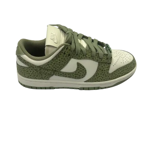 Comfortable Ride Tear Resistant Textile Shoes Sneakers By Nike In Green & White, Size:6