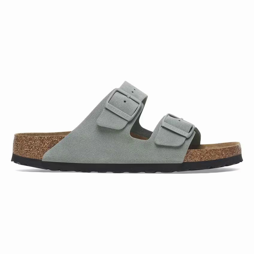 Timeless Style Slides Birkenstock Women's Arizona Soft Footbed Sandal - Pure Sage