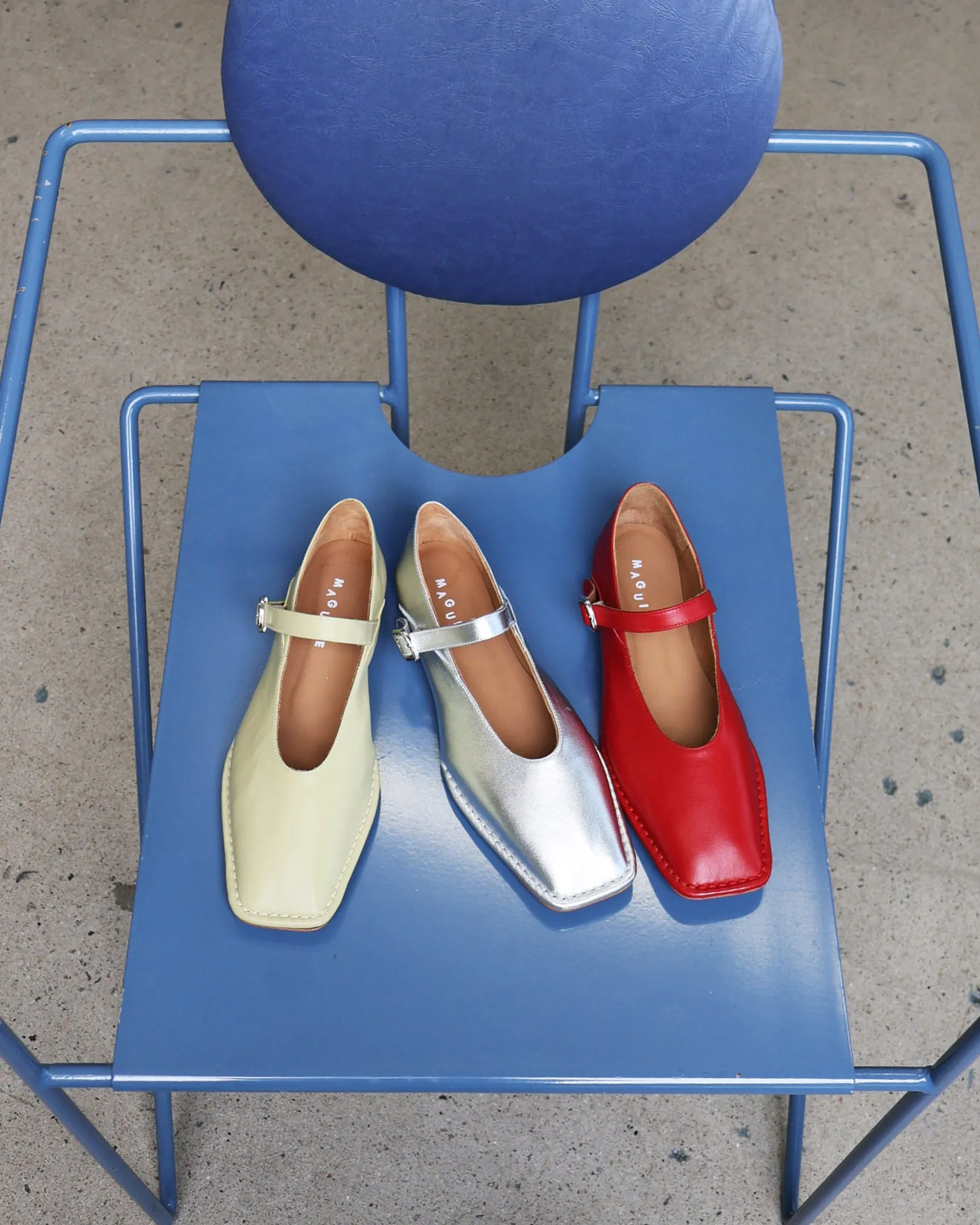 Osuna Pistachio Ballerina color block