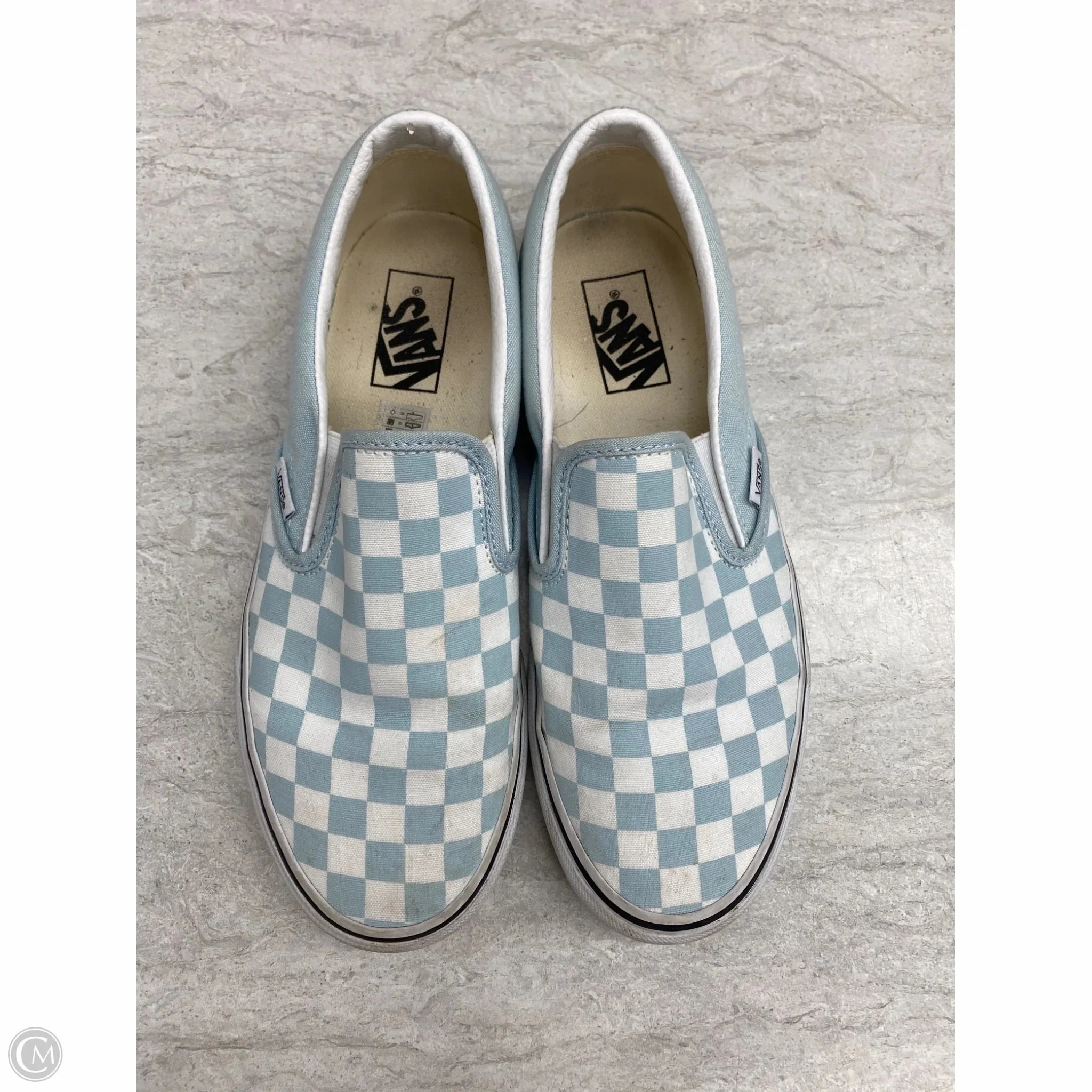 Shoes Sneakers By Vans In Checkered Pattern, Size: 9.5 Easy Cushioning Non Slip Traction