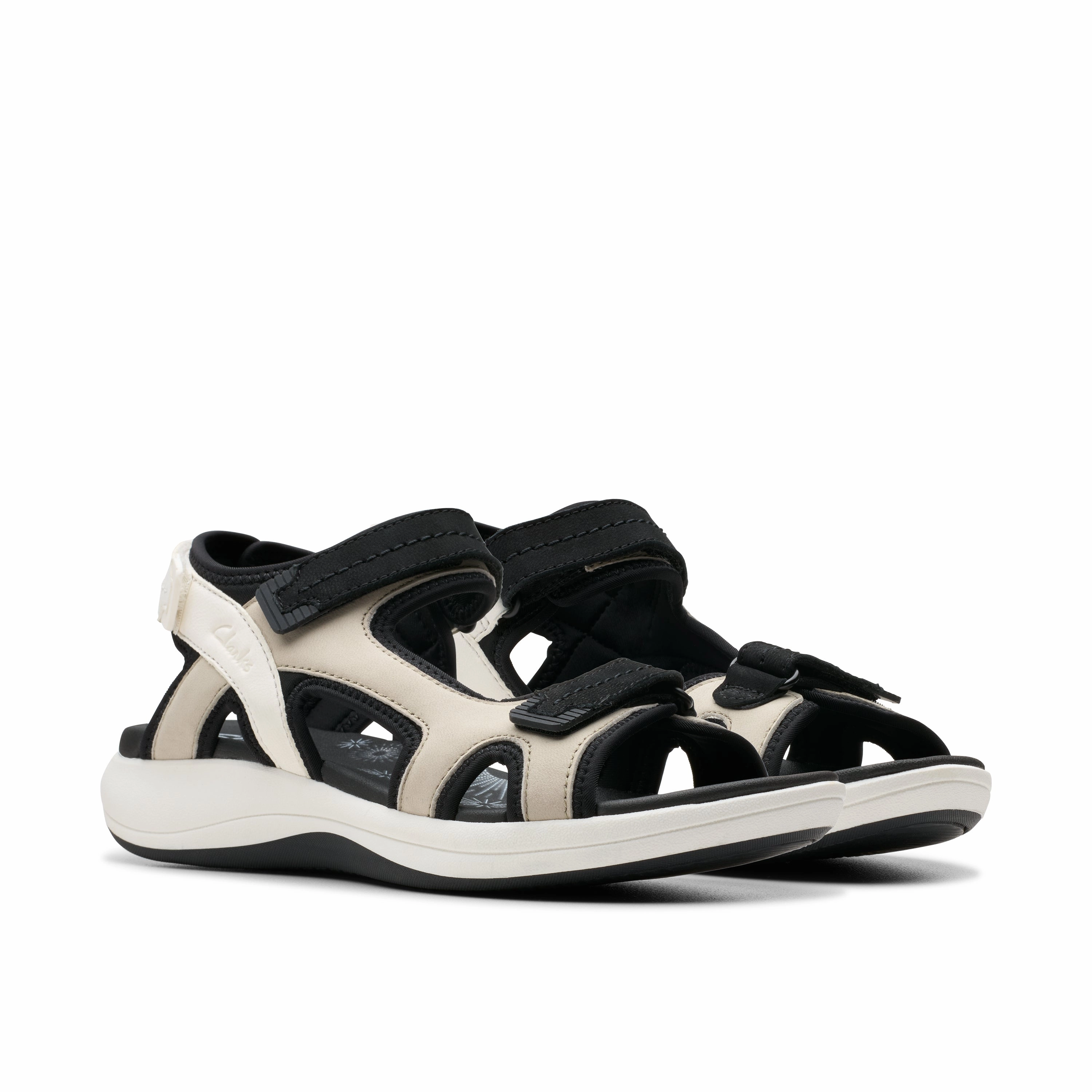 Clarks Women's Mira Free - Flint Feather Light Long Distance