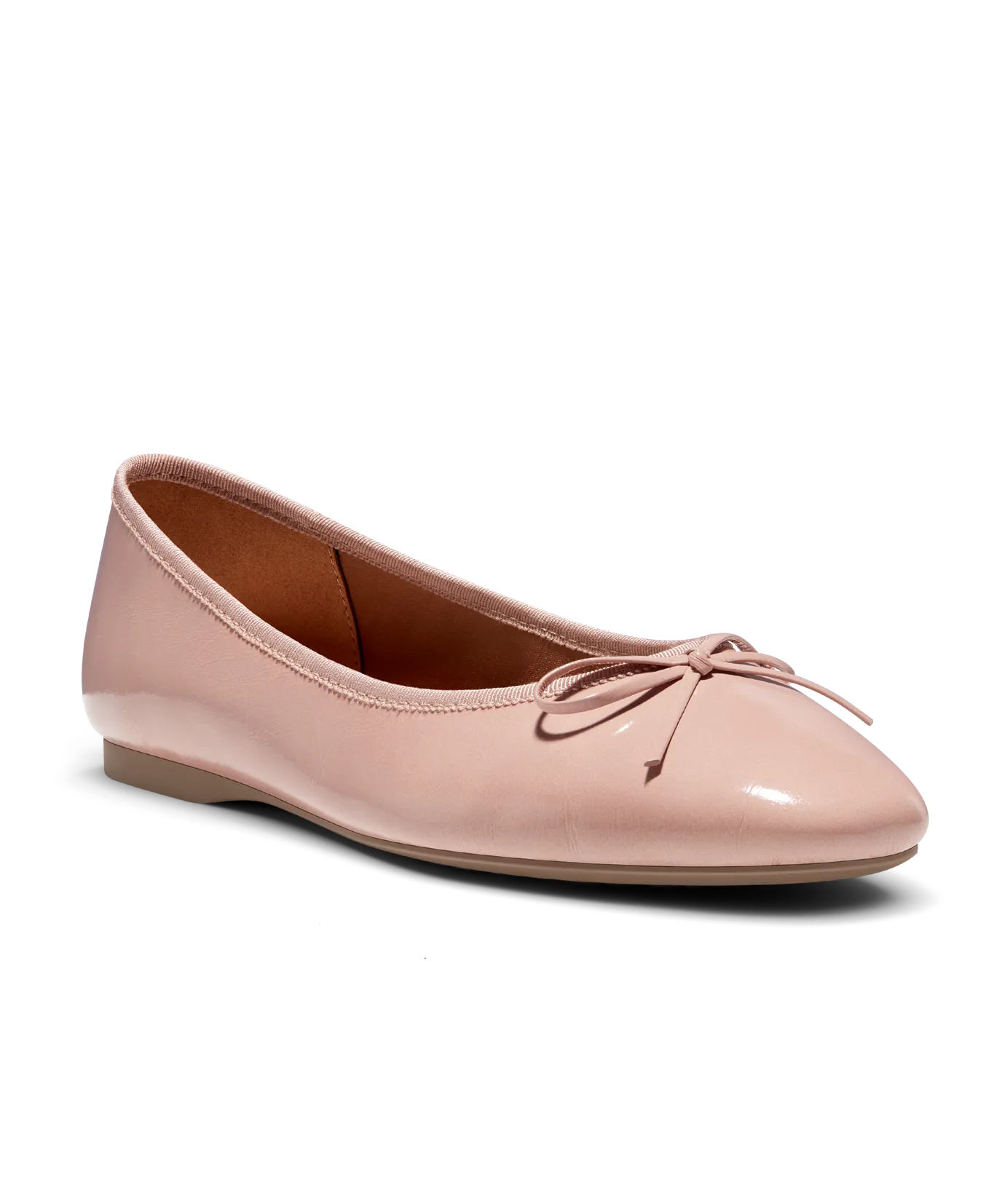 The Songbird - Blush Patent Leather Look Glow