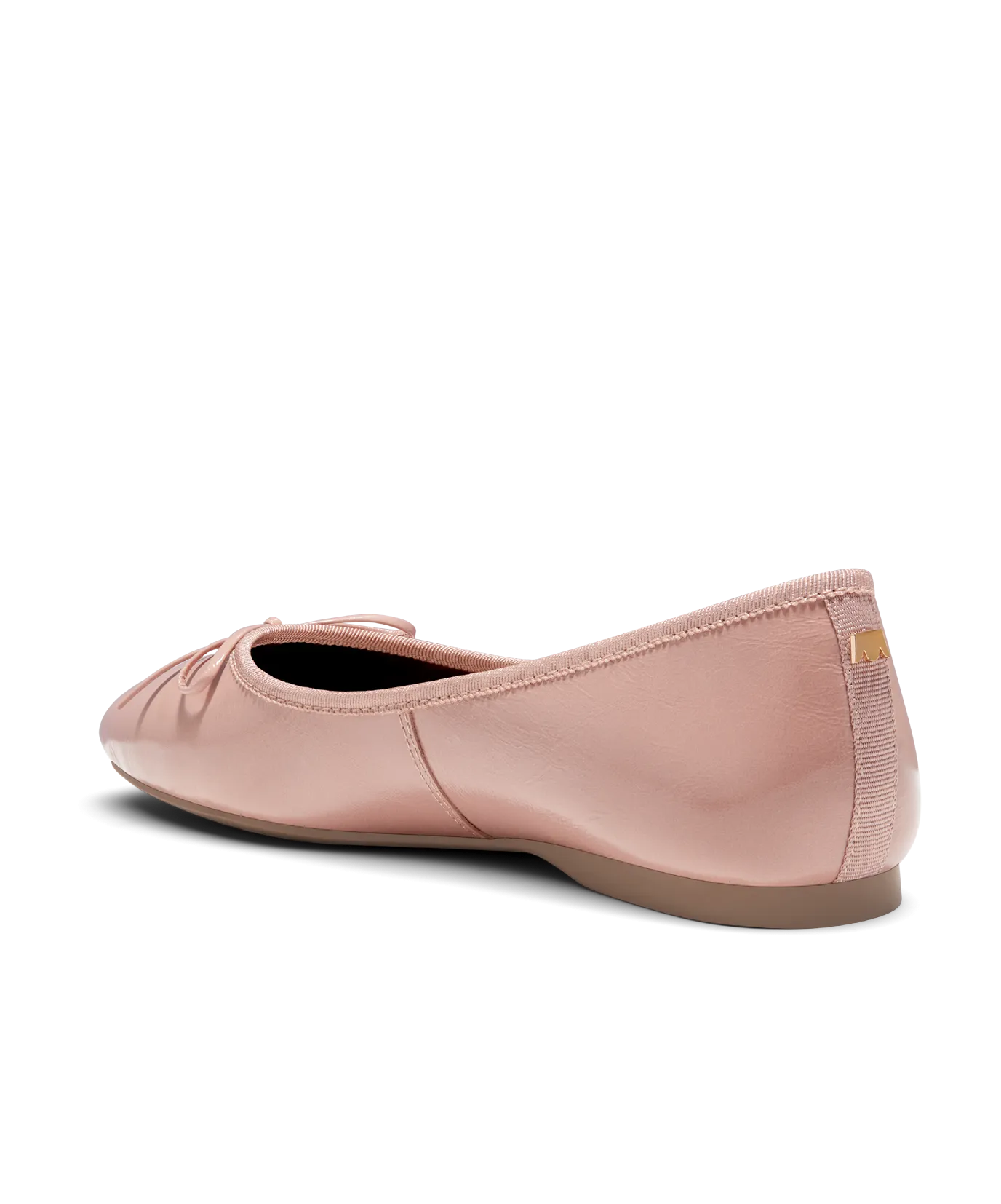 The Songbird - Blush Patent Leather Chic Slip-ons