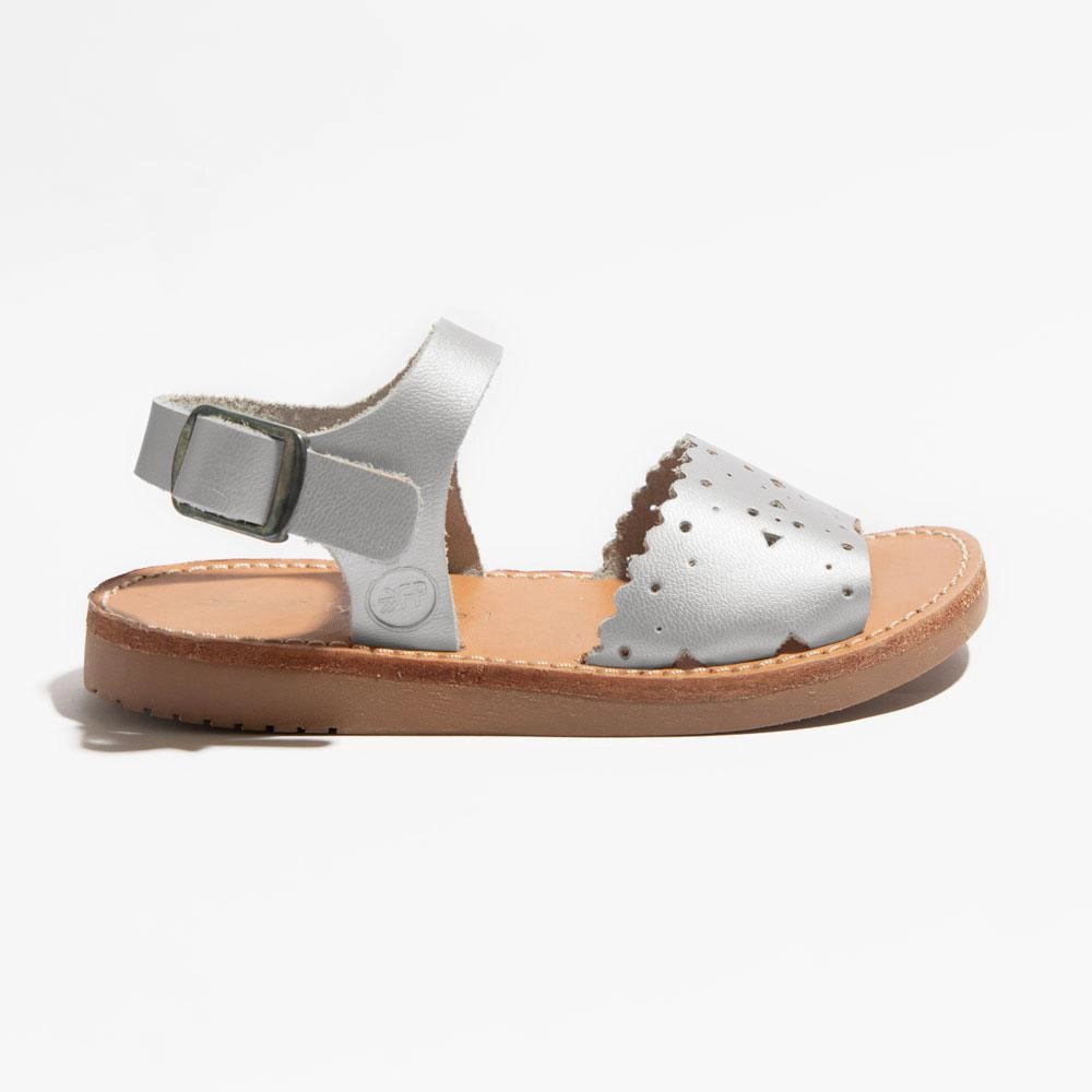 Silver Laguna Sandal Molded Footbed