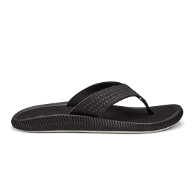 Ulele - Black Wide Fit Design Summer Open Toe Shoes