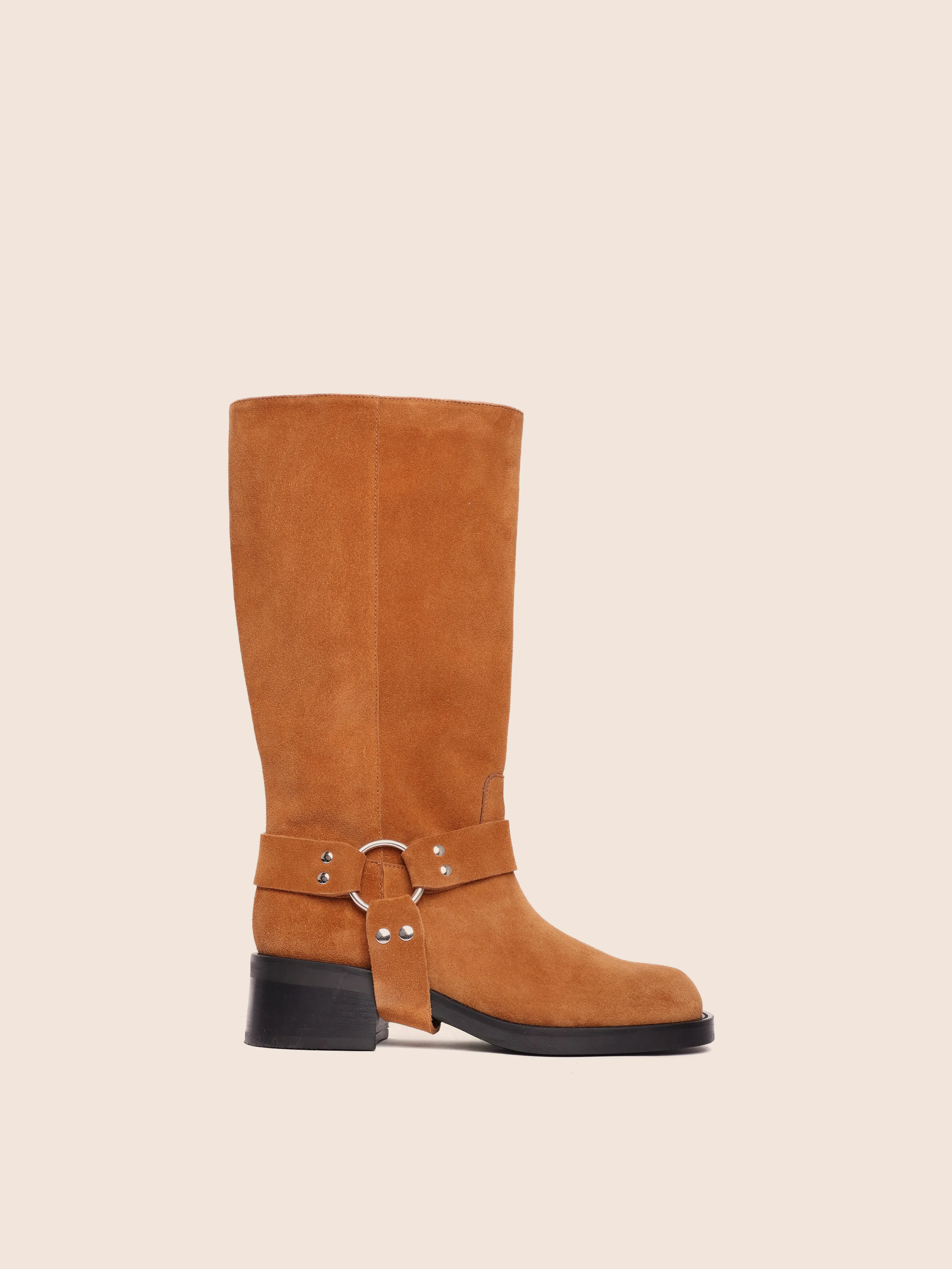 Classic Core Deep Grooves Lucca Honey Suede Boot