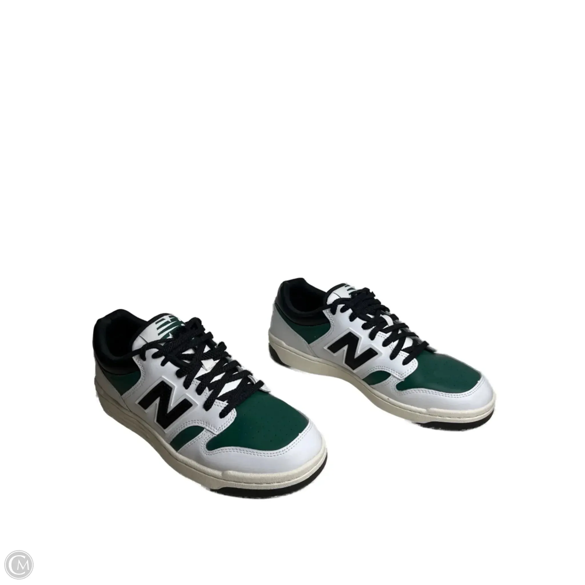 Shoes Sneakers By New Balance In Green & White, Size: 9 Slip Guard