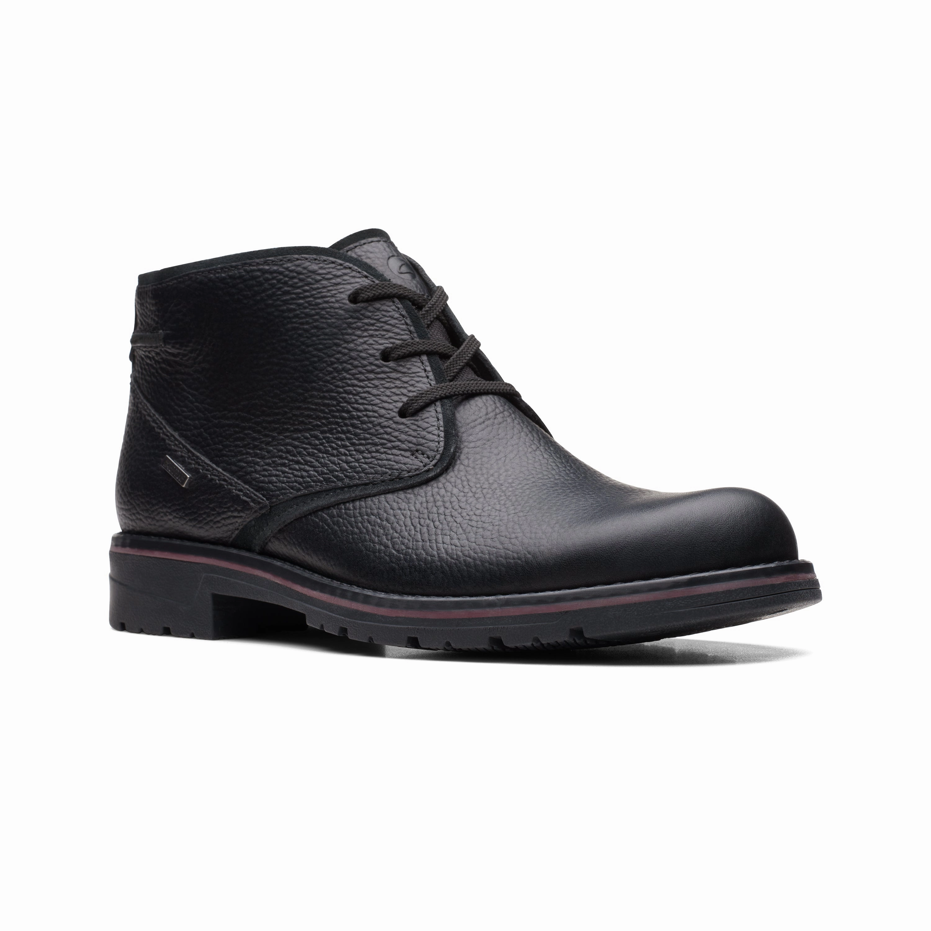 Virtual Step Game Ready Men's Morris Peak Waterproof Chukka - Tumbled Black