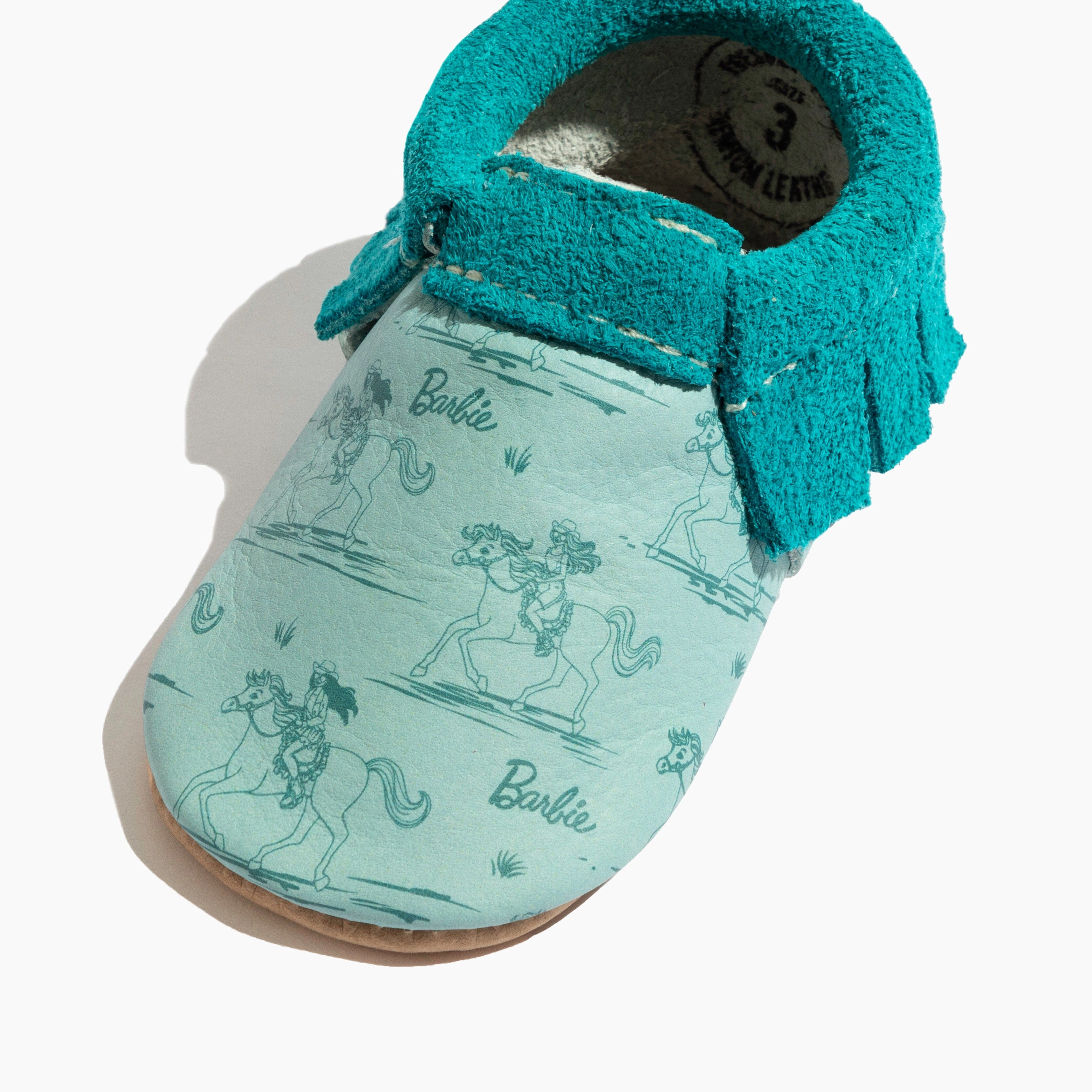 Cute kids' outfits Barbie Horse Girl Moccasin Baby Shoe