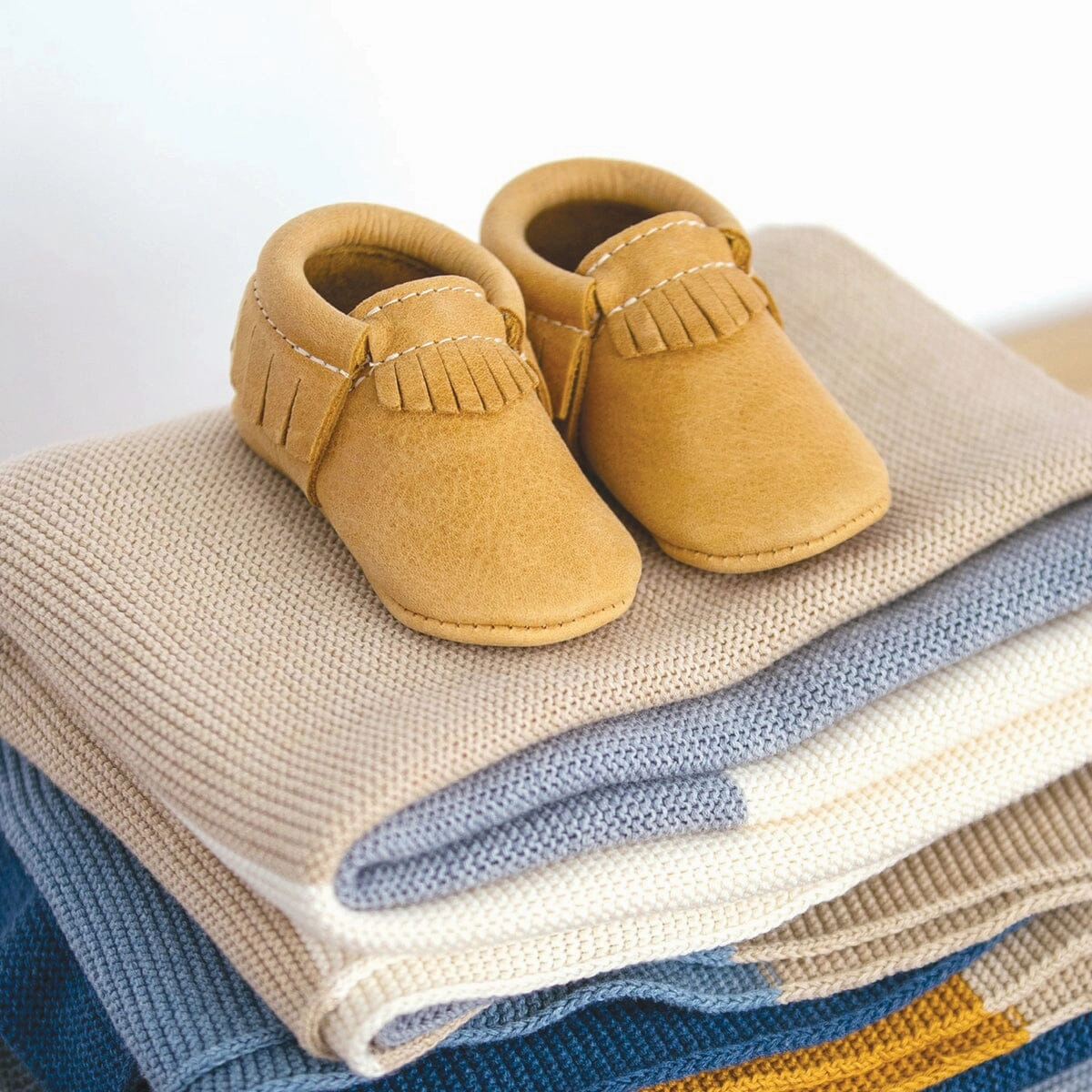 Beehive State Moccasin Baby Shoe Flat - heeled kids' shoes Secure fit