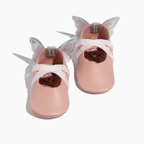 Flutterby Ballet Slipper Baby Shoe Secure Lace Closure Eva Midsole