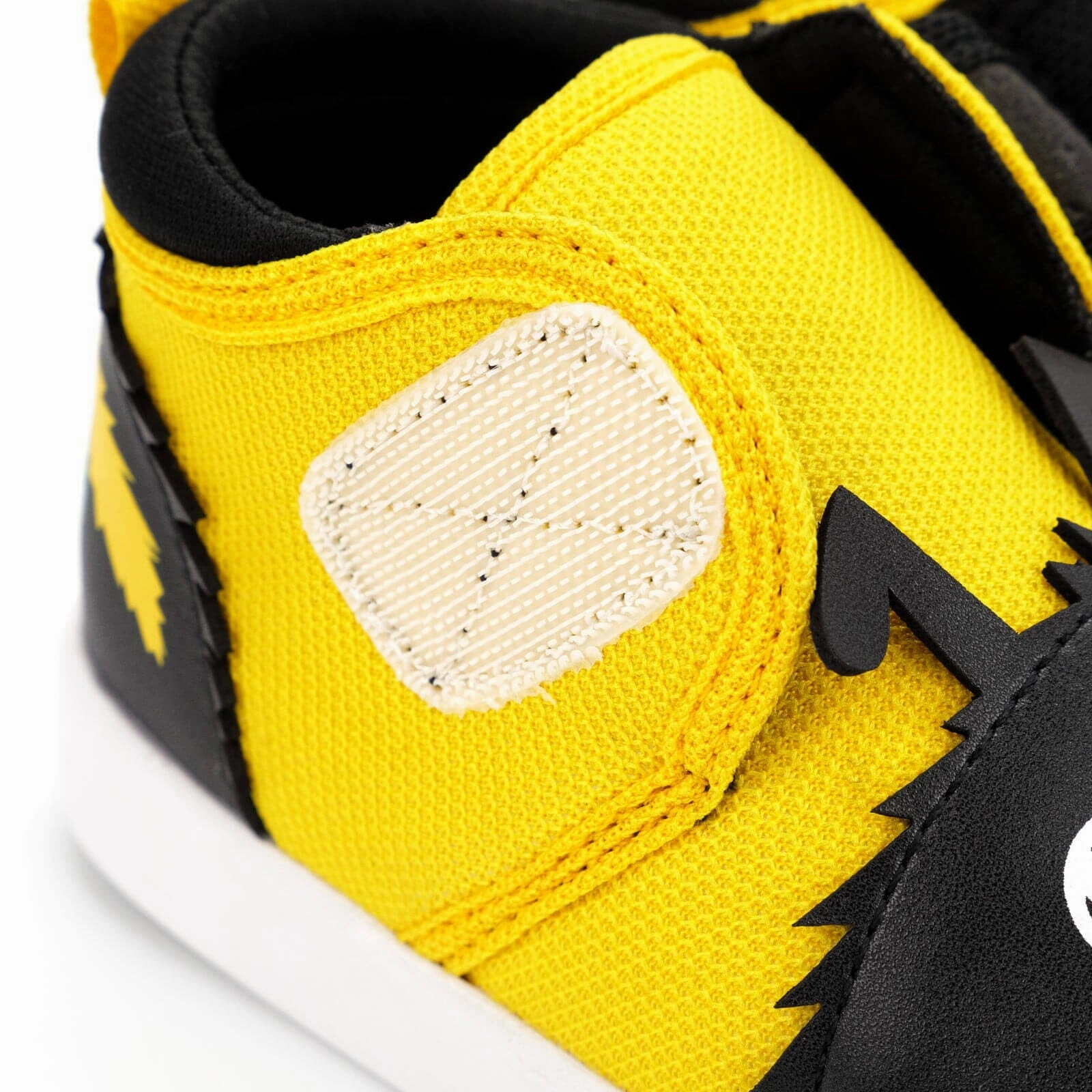 Bee Squeaky Toddler Shoes | Black/Yellow Ventilated Design Athletic