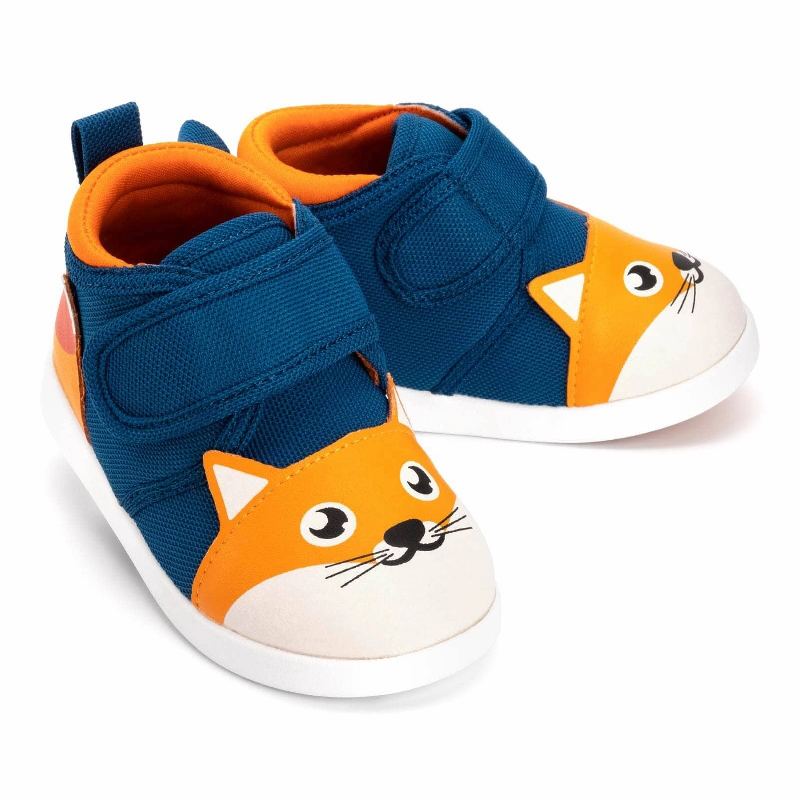Supportive Core Office Workers Fox Squeaky Toddler Shoes | Deep Blue