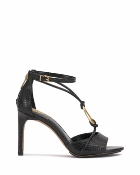 High Arch Breathable Textile Lining Alinna O-Ring Strappy Sandal