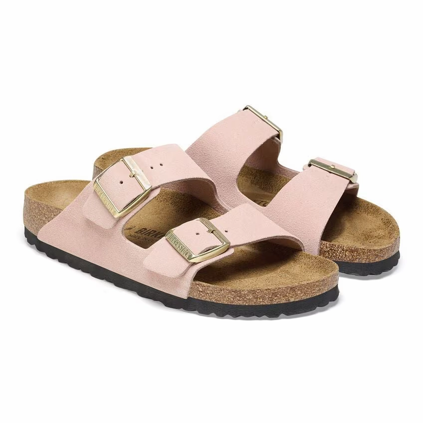 Birkenstock Women's Arizona Sandal - Light Rose Functional Lifestyle Slides