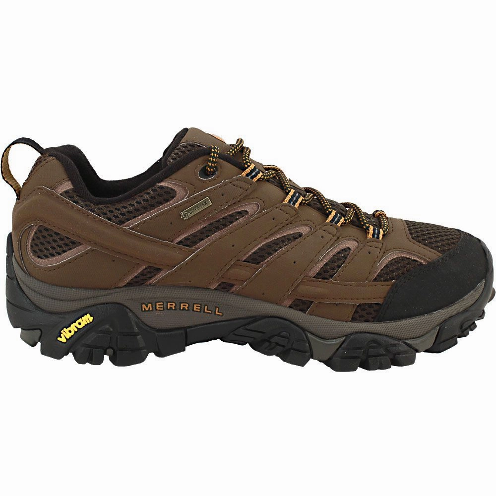 Eco Friendly Minimalist Fans Merrell Men's Moab 2 GORE-TEX Waterproof Sneaker - Earth