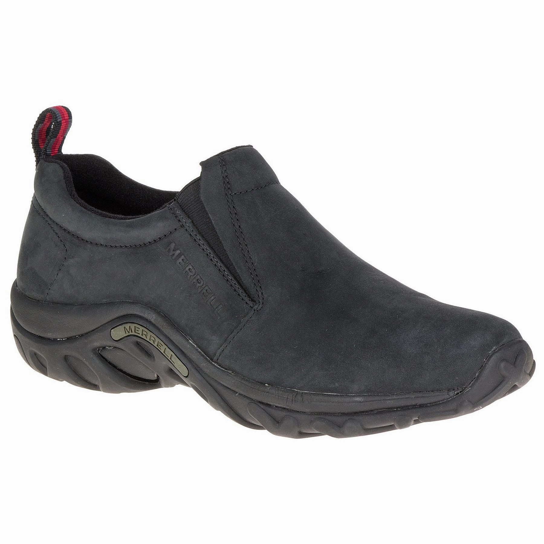 Night Out Arch Support Health Focused Merrell Men's Jungle Moc Nubuck - Black