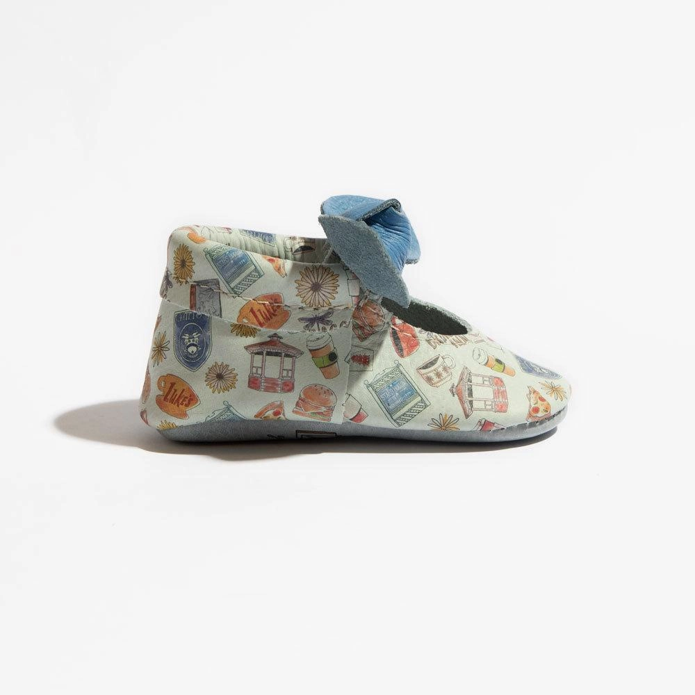 Gilmore Girls Knotted Bow Baby Shoe Stretchable Collar