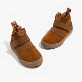 Smooth ride Cognac Suede Oakland Sneaker