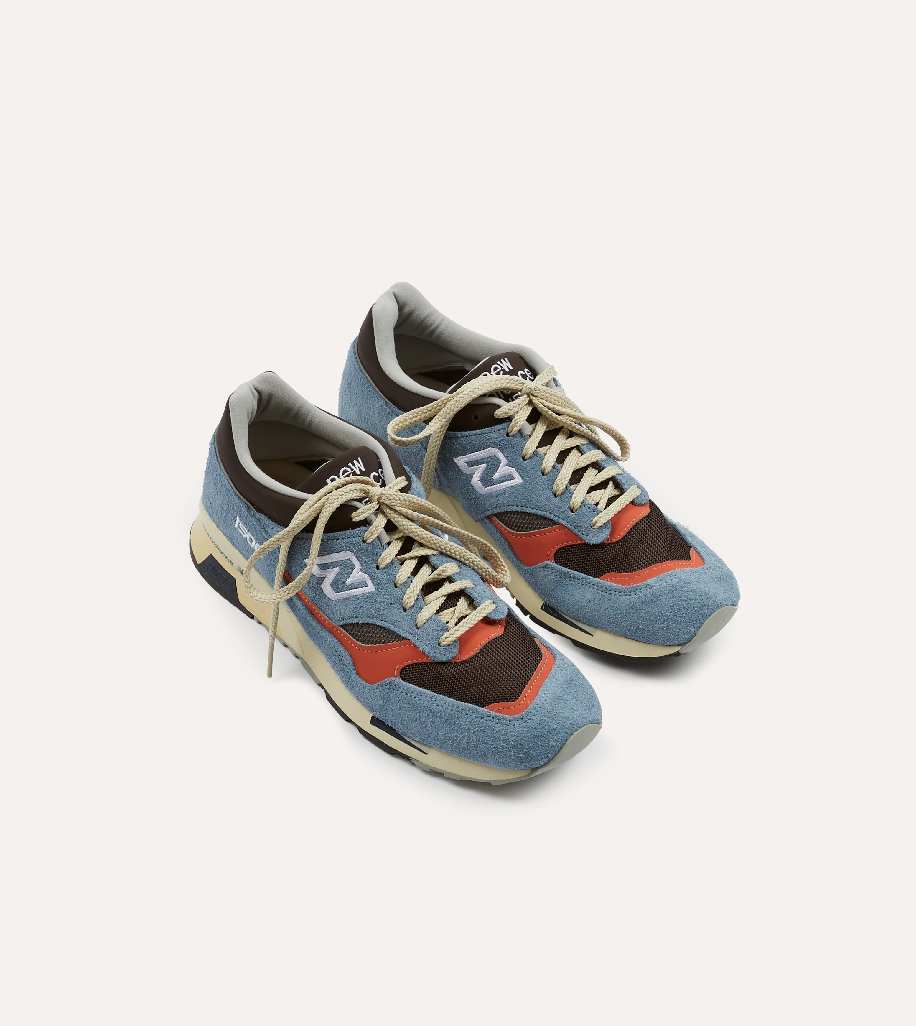 Adult Ease Planet Mood New Balance Coffee Pop Blue Made in UK 1500 Trainers