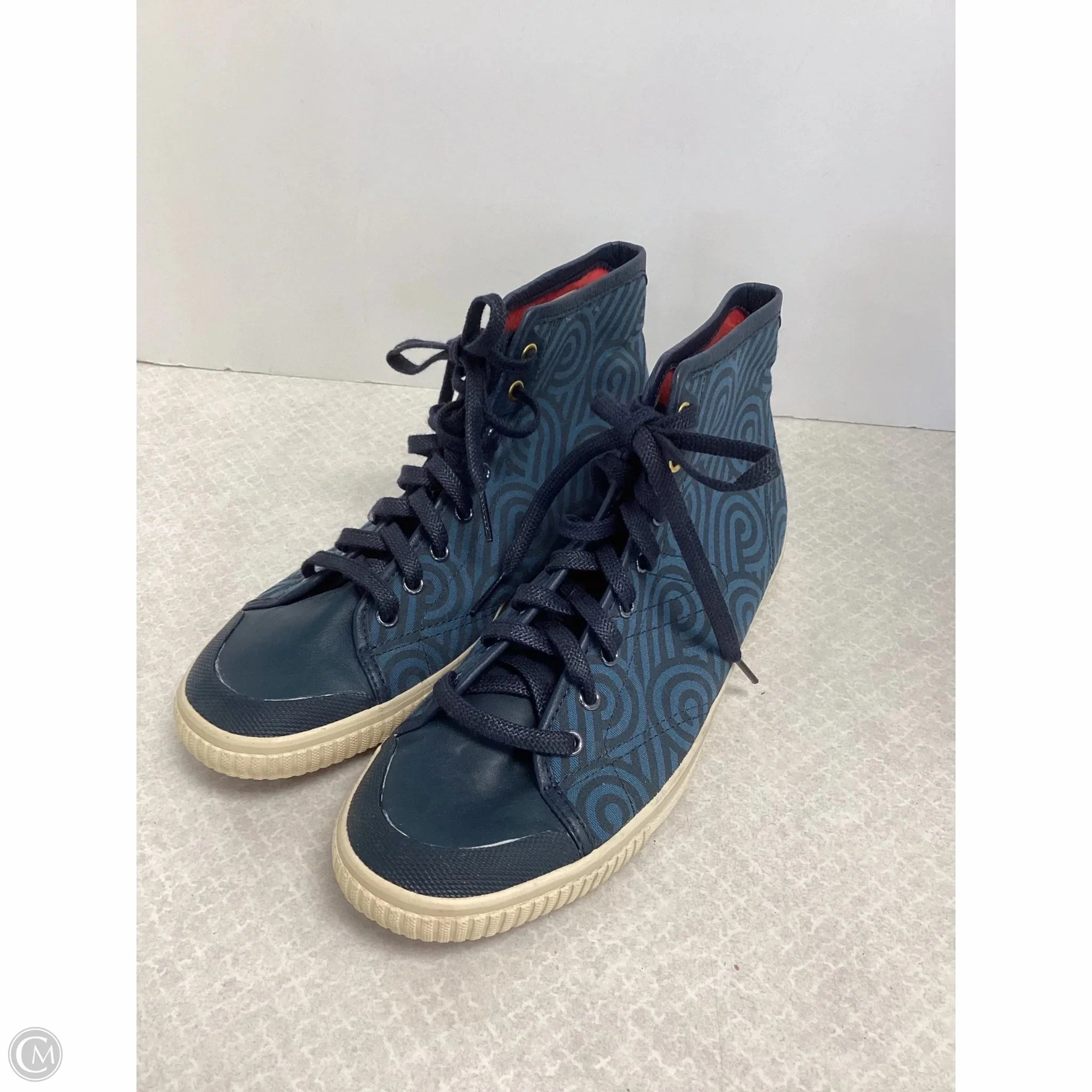 Shoes Sneakers Blue by Tretorn In Blue, Size: 9 Track Fit