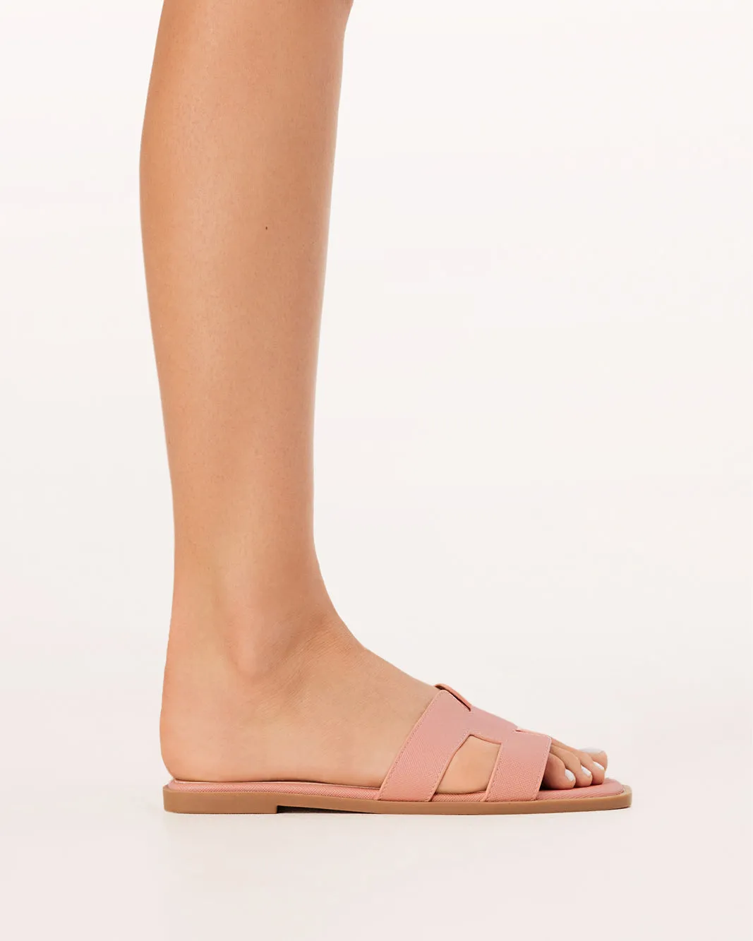 GORDY - DUSTY ROSE SAFFIANO SHINE Shock absorption Everyday Shoes