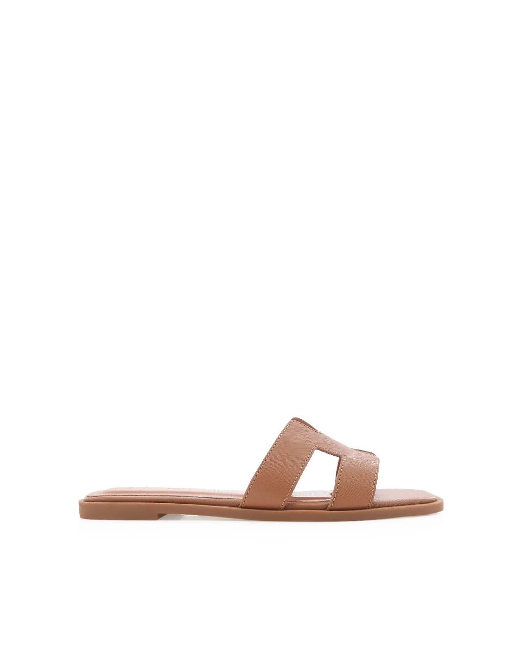 GORDY - LIGHT TAN SAFFIANO SHINE T Strap