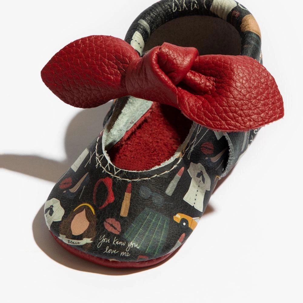 Gossip Girl Knotted Bow Baby Shoe Recycled materials Boys' specific shoes