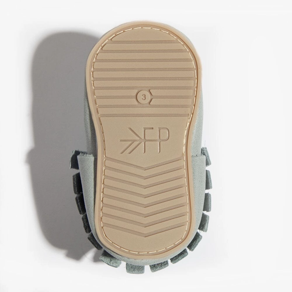 Greatest Snow on Earth Moccasin Baby Shoe SoftInsoles SturdyStitch