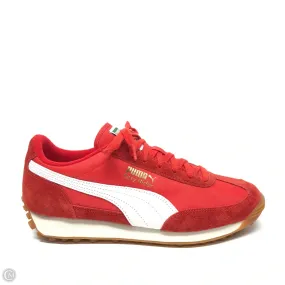 Tension Balance System Slim Comfort Shoes Sneakers By Puma In Red & White, Size: 11