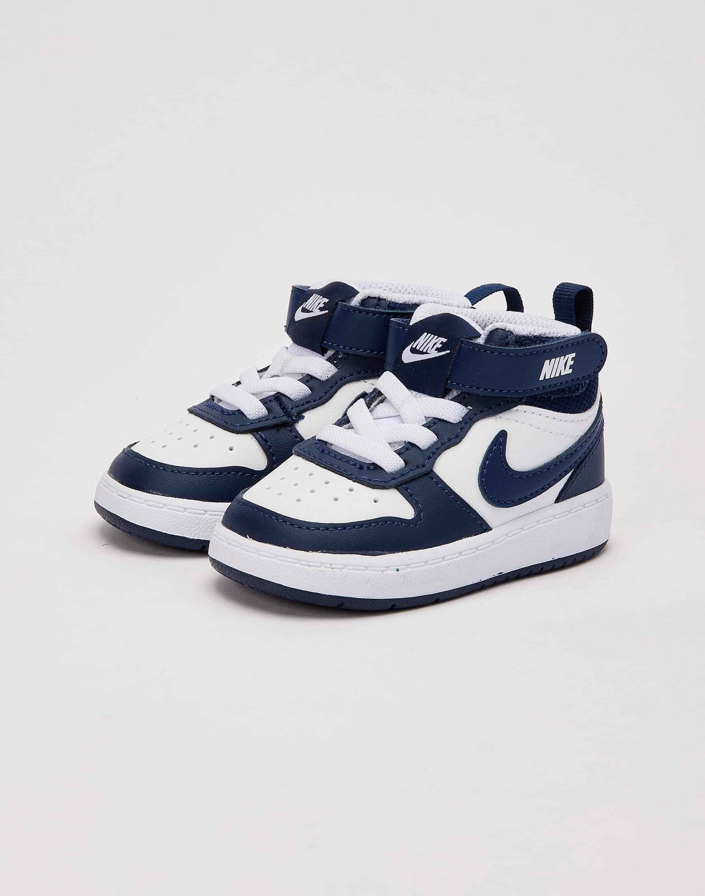 Nike Court Borough Mid 2 Toddler Shockproof Padding Adjustable Straps