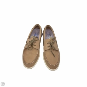 Shoes Sneakers By Sperry In Beige, Size: 10 Comfortable Jog Smooth Leather