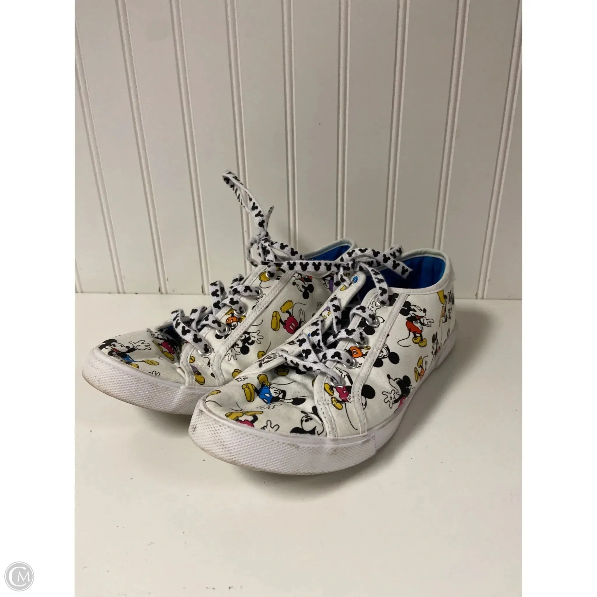 Shoes Sneakers By Disney Store In White, Size: 10 Breathable layers Comfort System