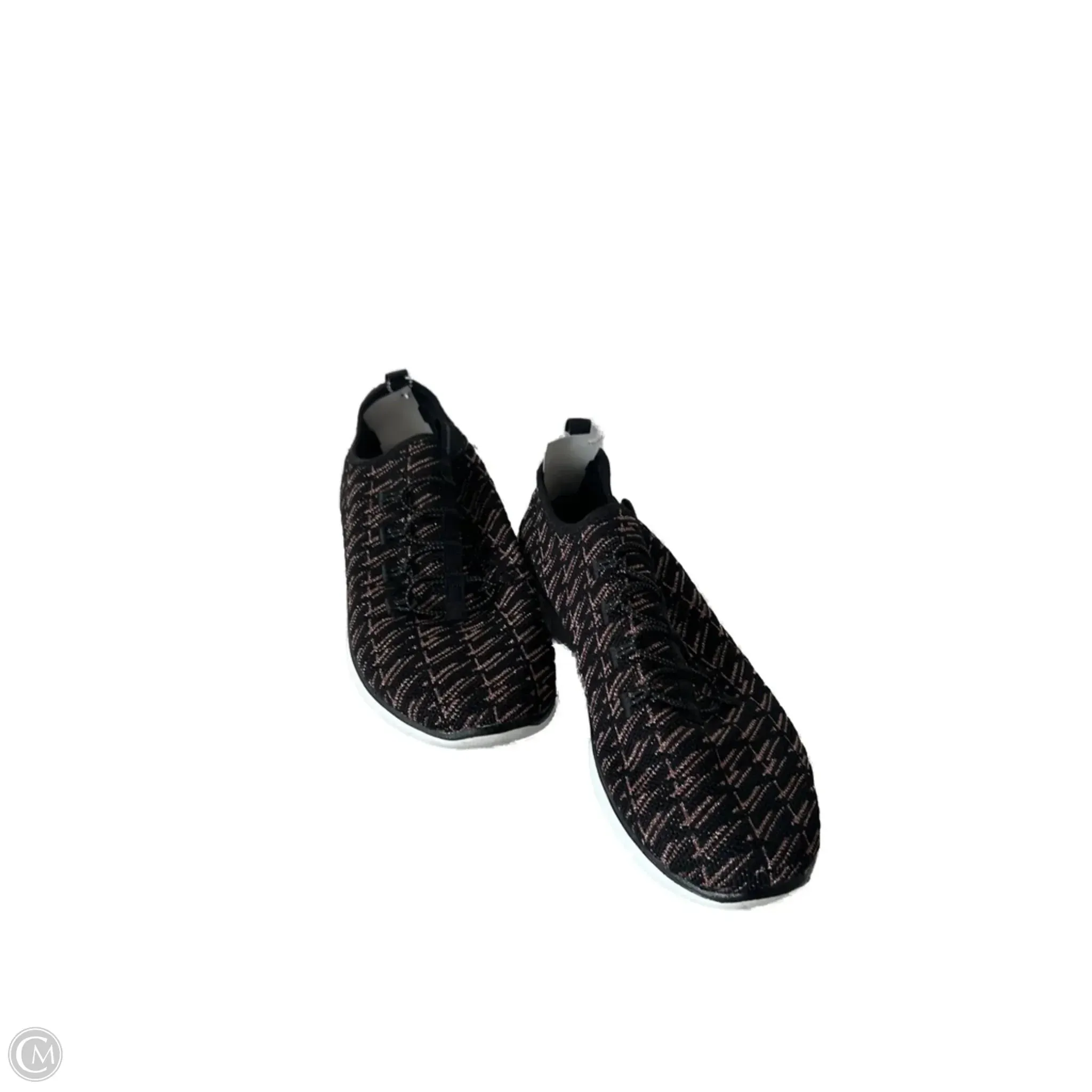 Shoes Sneakers By Skechers In Black & Pink, Size: 8.5 Bonded Seamless Construction