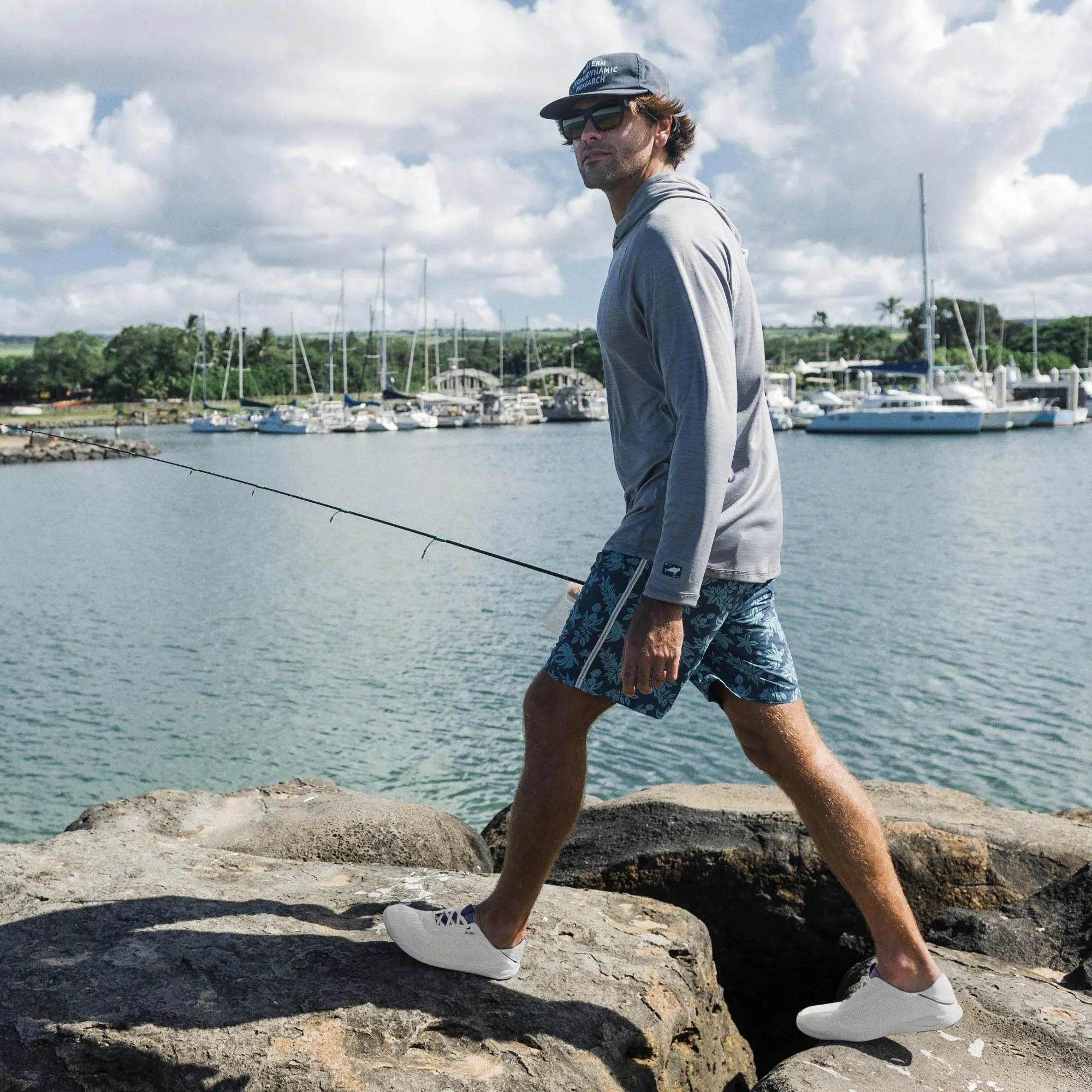 Teen Fun Moku Pae - Bright White / Pacifica