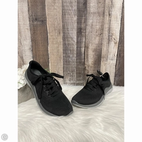 Footwear Tech Speed Performance Shoes Sneakers By Crocs In Black, Size: 8