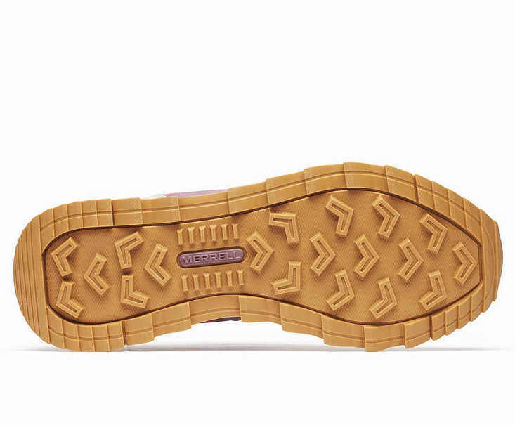 Merrell Women's Alpine 83 Sport Sneaker - Pale Cherry Gel Soft slow walk