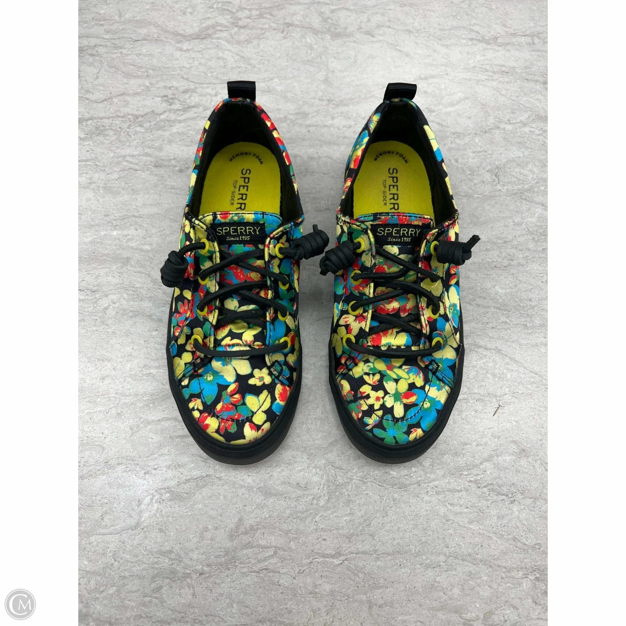 Shoes Sneakers By Sperry In Floral Print, Size: 6 Iconic Style