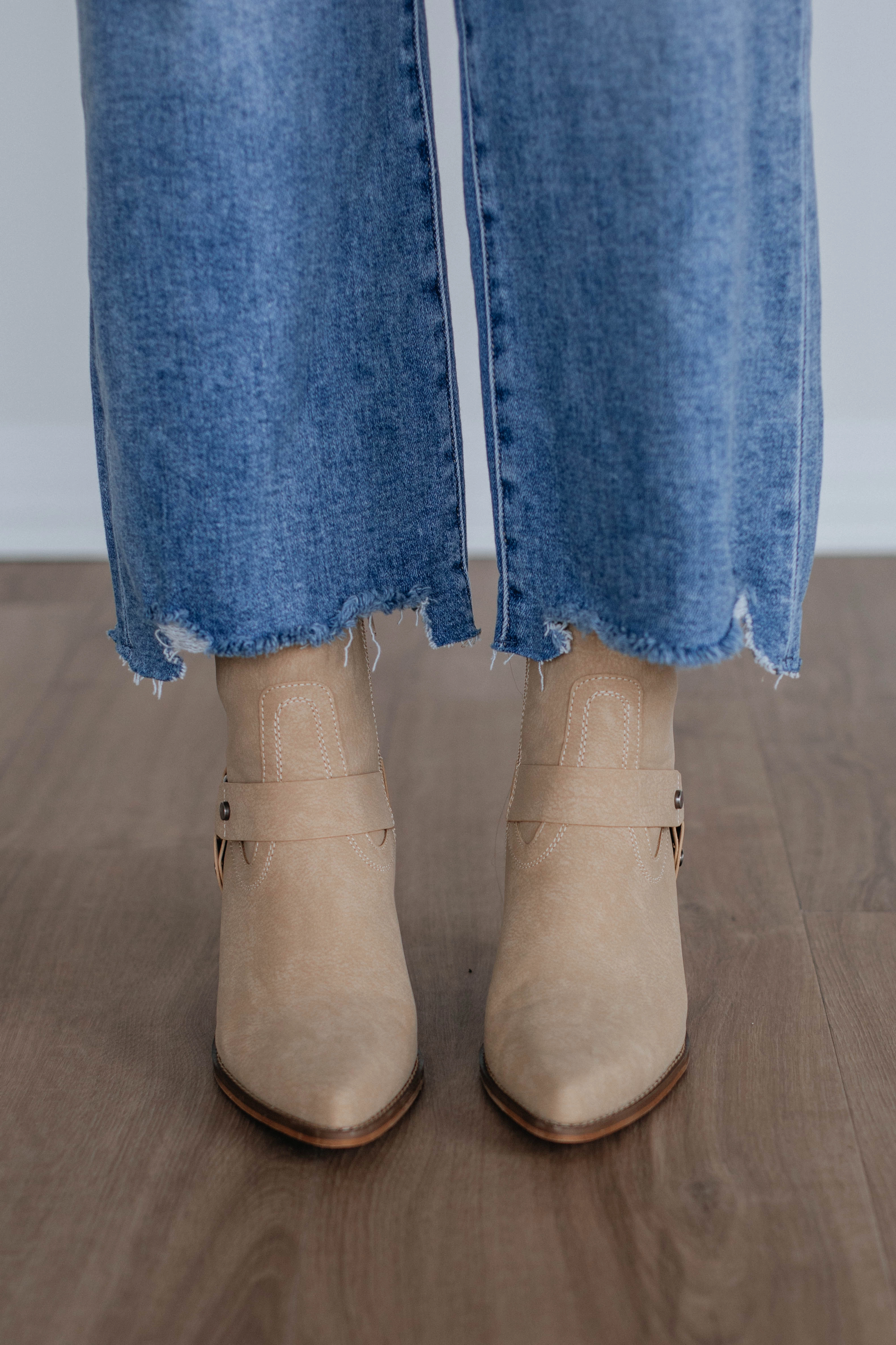 Tropic Mode Here For A Good Time Boots - Taupe